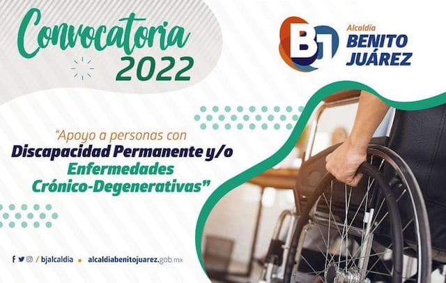 Apoyo Apersonas con Discapacidad Permanente y/o Enfermedades Crónico Degenerativas 2022
