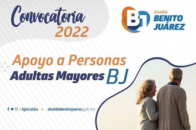 Programa Apoyo a Personas Adultas Mayores BJ 2022